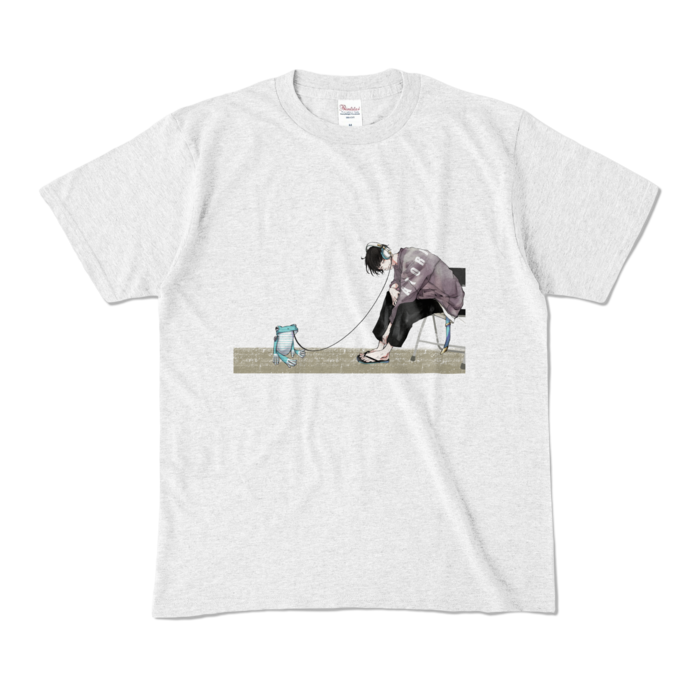カラーTシャツ - M - アッシュ (淡色)