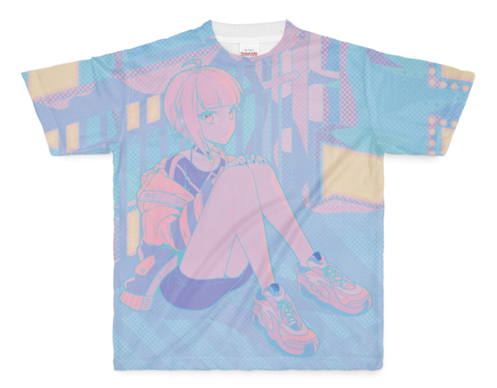 フルグラフィックT - M - 正面印刷のみ