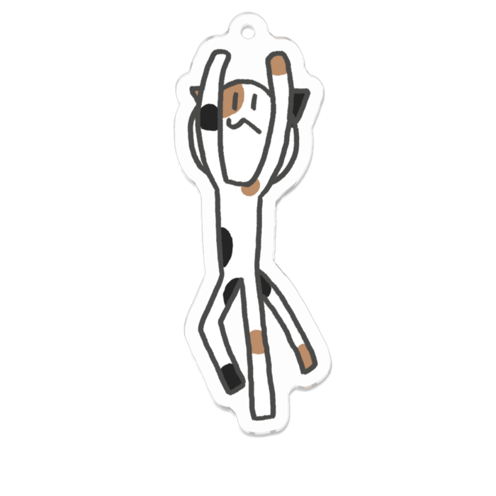 アクリルキーホルダー - 70 x 70 (mm)