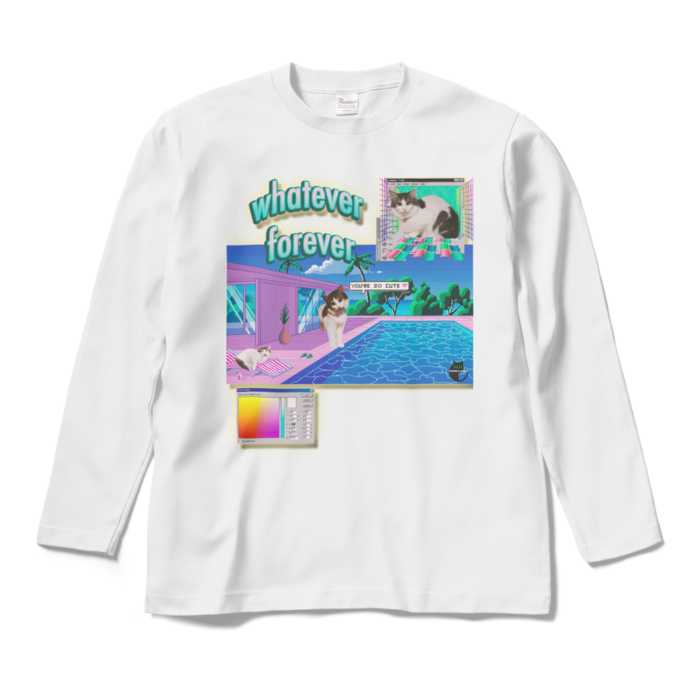 ロングスリーブTシャツ - M - ホワイト