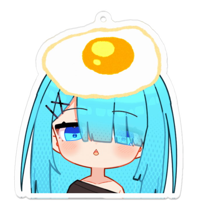 アクリルキーホルダー - 70 x 70 (mm)