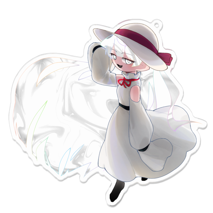 アクリルキーホルダー - 100 x 100 (mm)