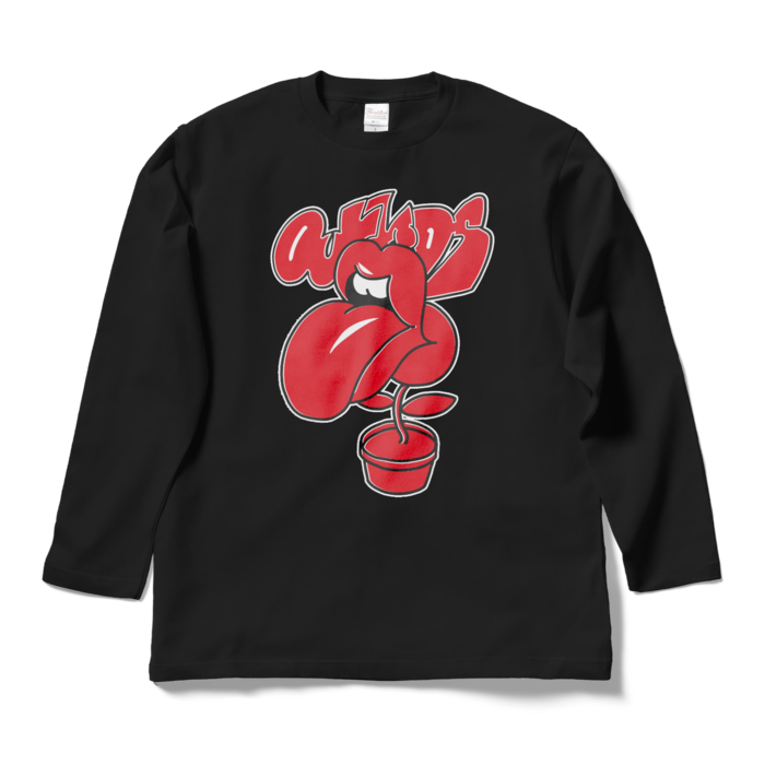 ロングスリーブTシャツ - L - ブラック