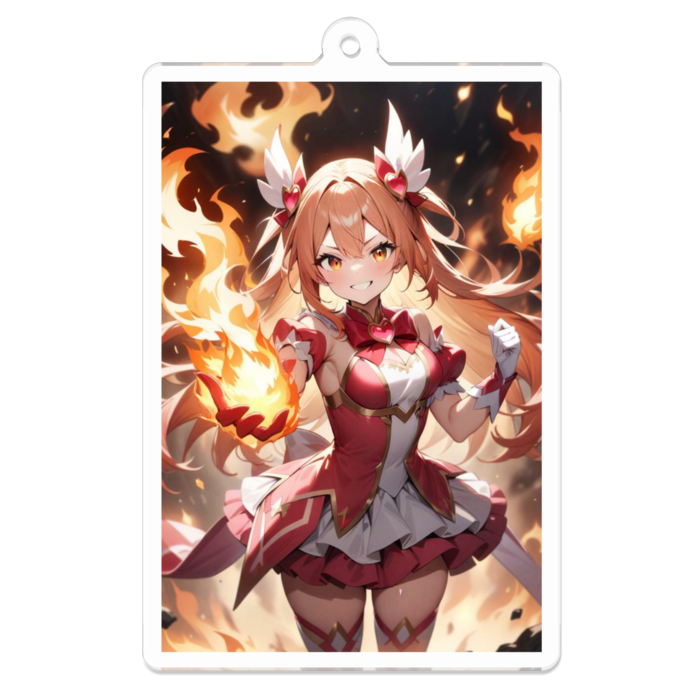 アクリルキーホルダー - 70 x 70 (mm)
