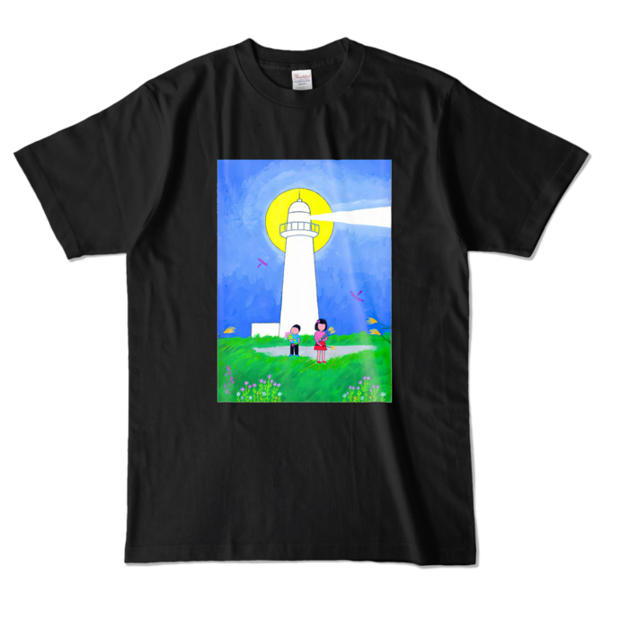 カラーTシャツ - L - ブラック (濃色)