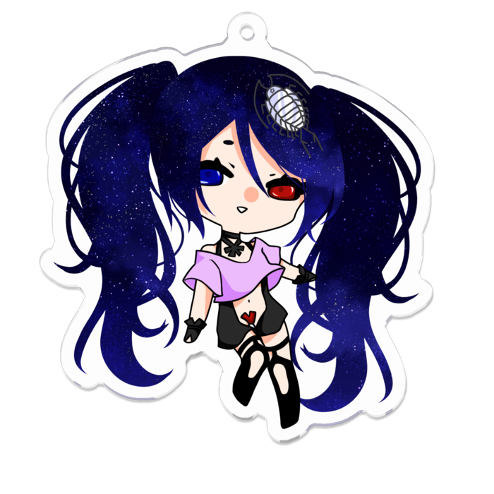 アクリルキーホルダー - 70 x 70 (mm)