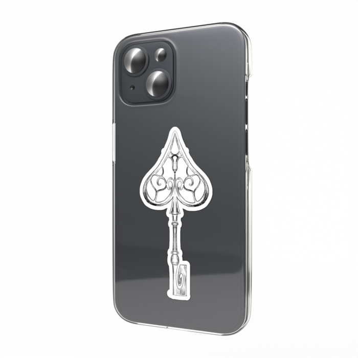 スマホステッカー Spade Key