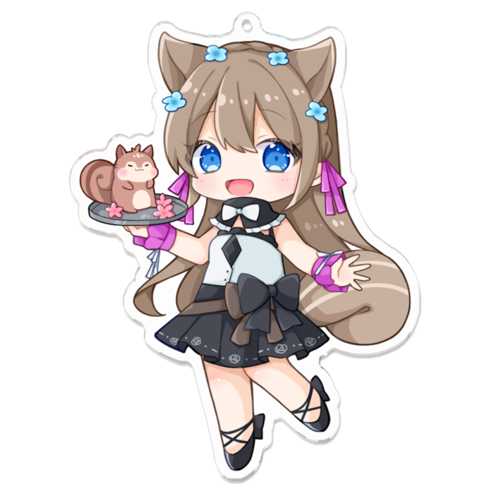 アクリルキーホルダー - 100 x 100 (mm)