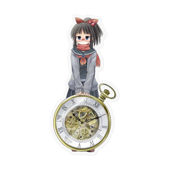 ステッカー - 100 x 100 (mm)(透明)