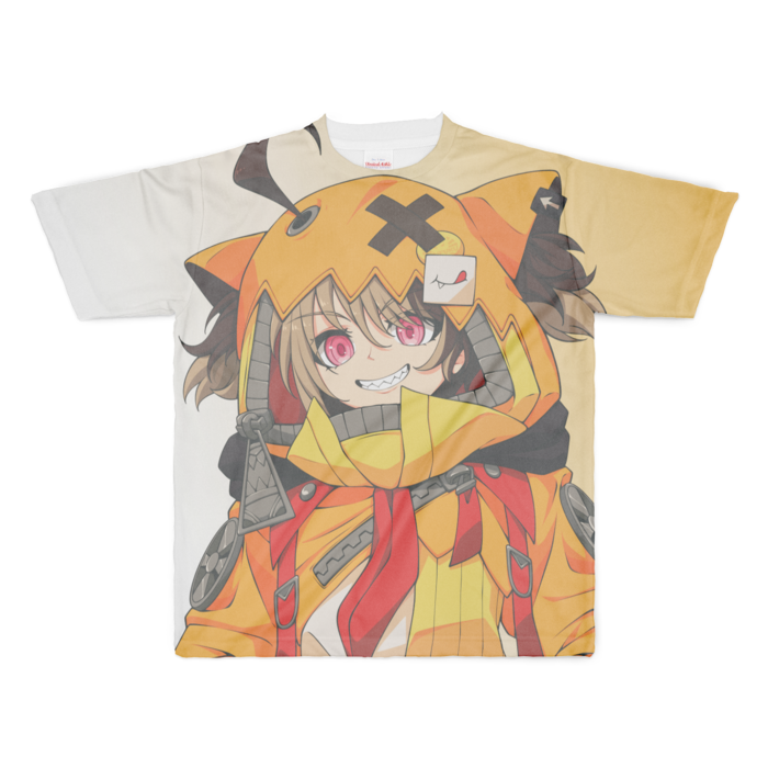 フルグラフィックTシャツ - XL - 正面印刷のみ