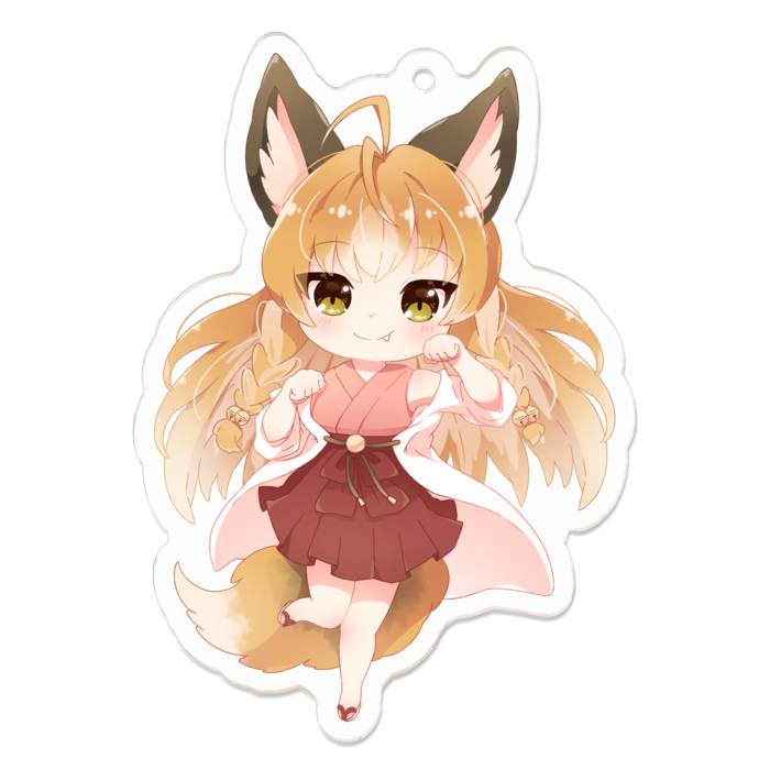 アクリルキーホルダー - 70 x 70 (mm)