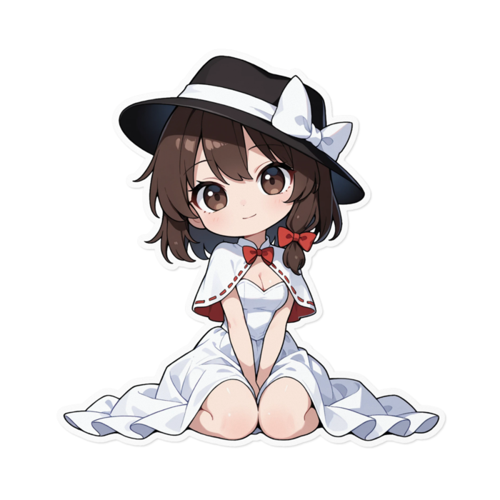 ステッカー - 160 x 160 (mm)(キャラのみ)