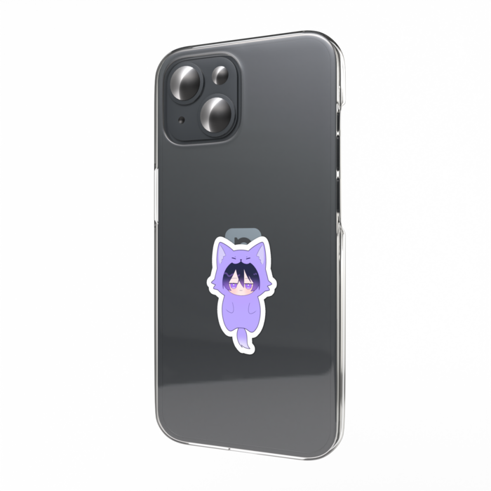 スマホステッカー おおかみ