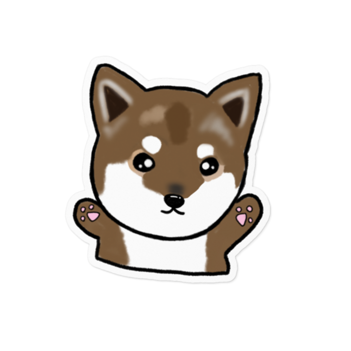 ステッカー - 100 x 100 (mm)