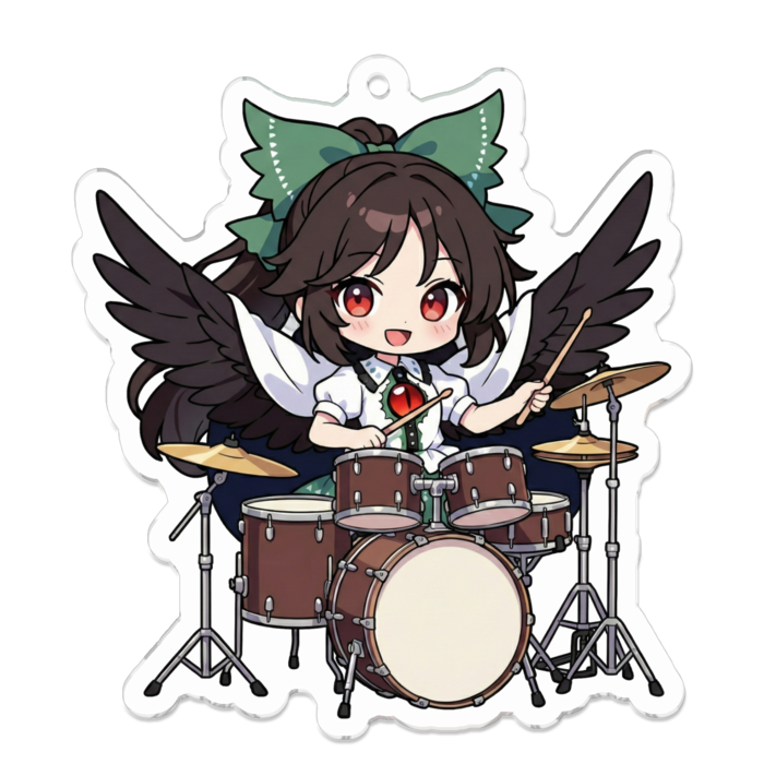 アクリルキーホルダー - 70 x 70 (mm)(キャラのみ)