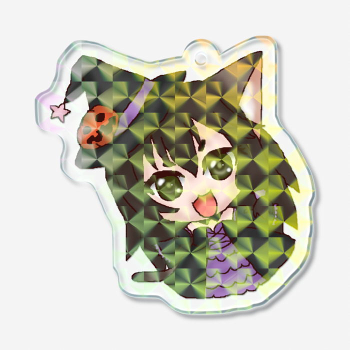 50 × 50mm - クリスタル   魔女っ娘マロニーちゃん