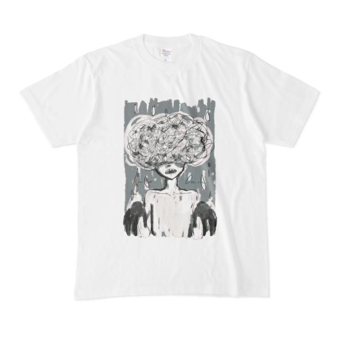 Tシャツ(人物) - M - 白