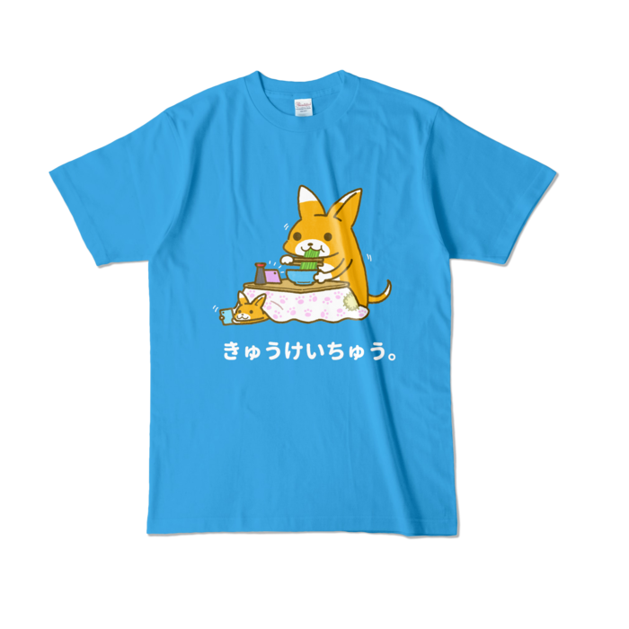 カラーTシャツ - L - ターコイズ (濃色)