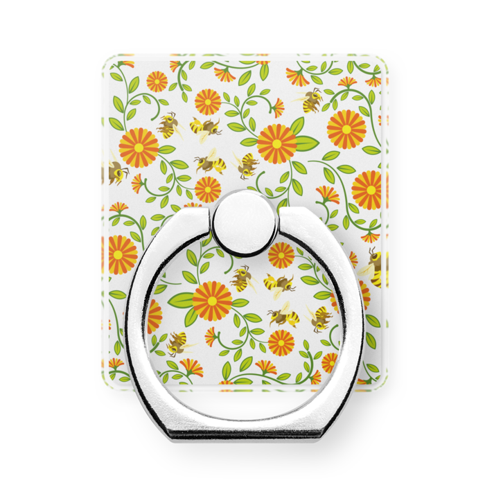 スマホリング 瓶詰めの魔法 白黒 Hakuro Booth