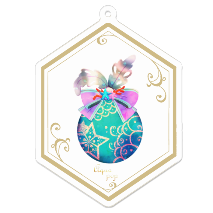 アクリルキーホルダー - 70 x 70 (mm)