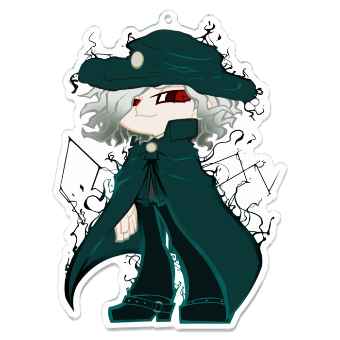 アクリルキーホルダー - 100 x 100 (mm)