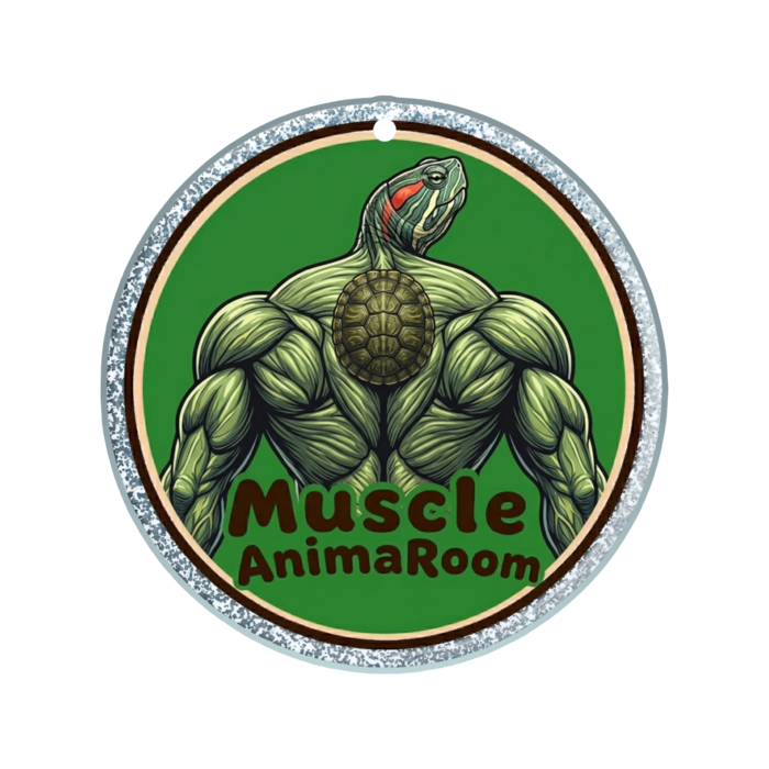 ラメアクリルキーホルダー - 50 × 50mm