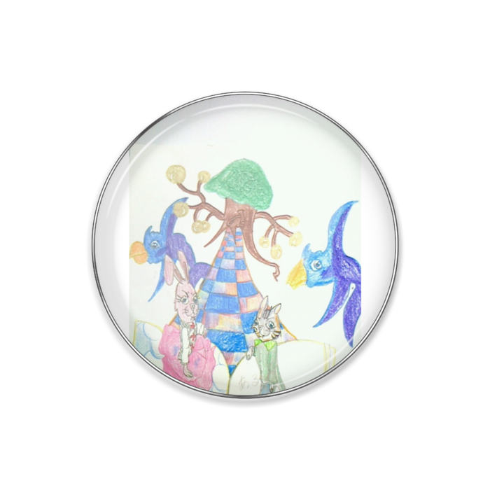 ピンバッジ - 丸形25mm
