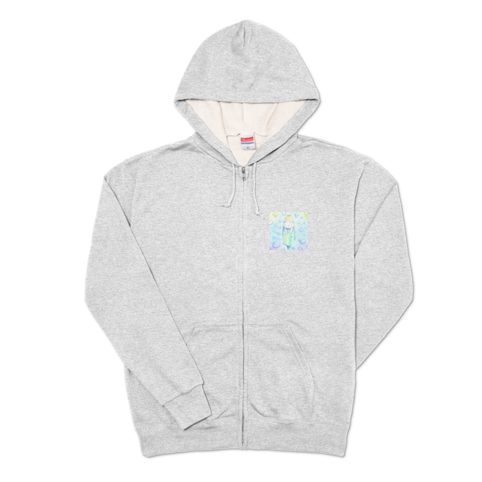 ジップパーカー - XL - 両面