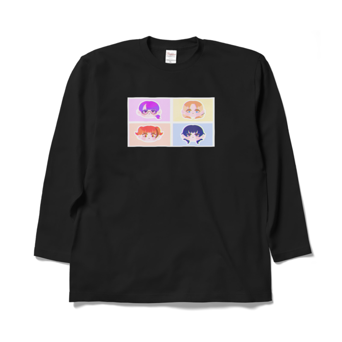 ロングスリーブTシャツ - XL - ブラック