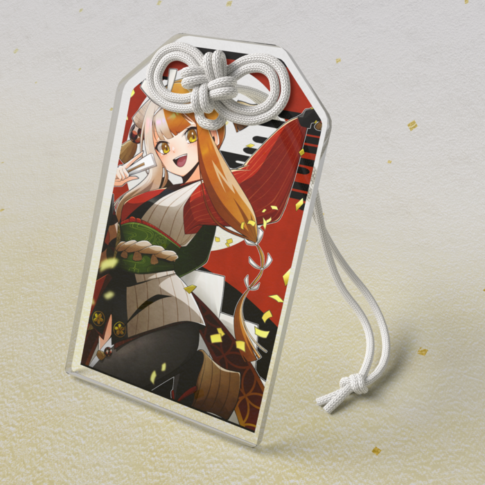 アクリルお守り - 50 × 80mm