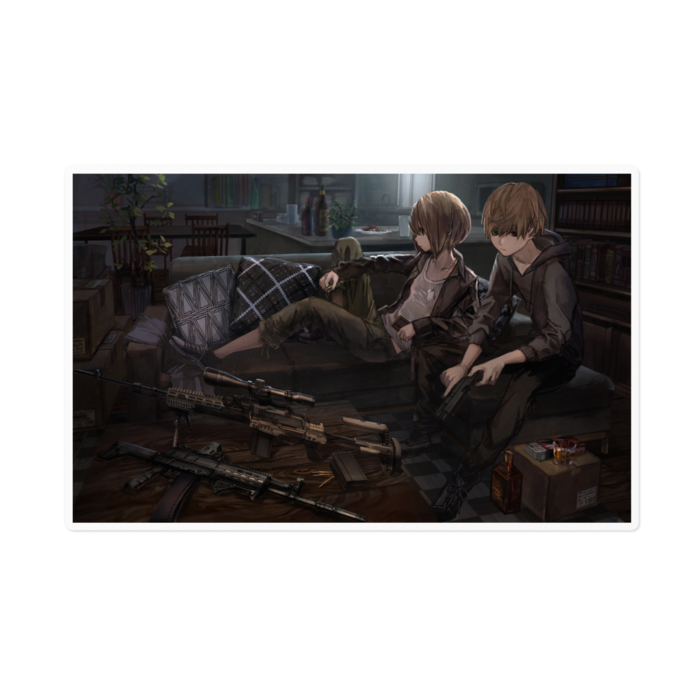 ステッカー - 160 x 160 (mm)