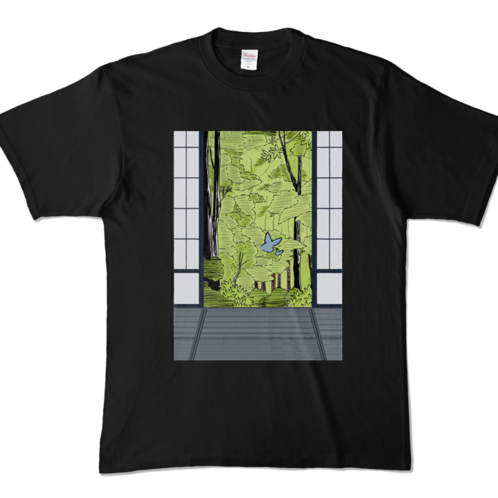 カラーTシャツ - XL - ブラック (濃色)