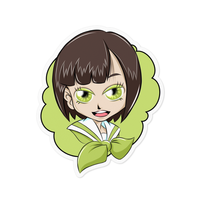 ステッカー - 100 x 100 (mm)