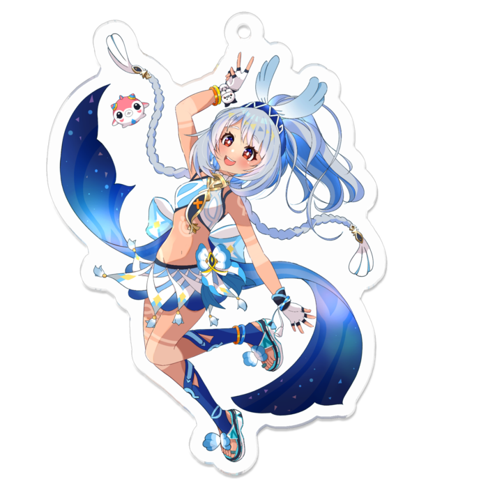 アクリルキーホルダー - 70 x 70 (mm)