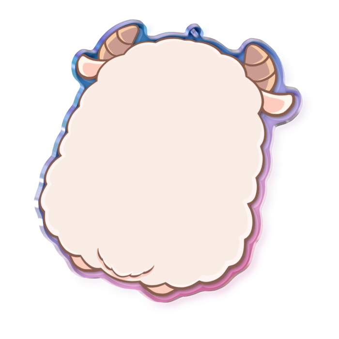 けだま⑧ - 100 × 100mm