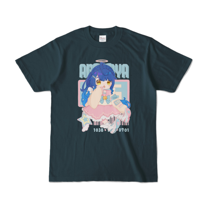 カラーTシャツ - S - デニム