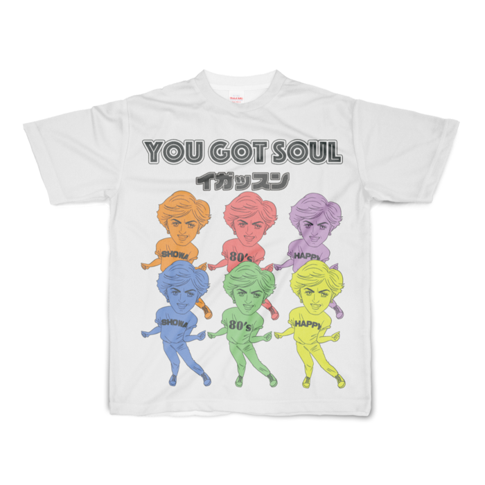 フルグラフィックTシャツ - S 