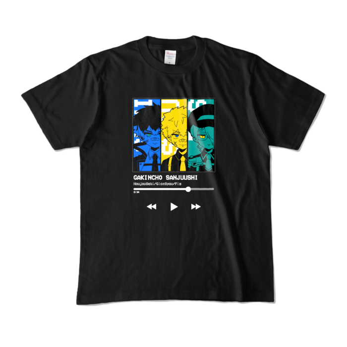 カラーTシャツ - M - ブラック (濃色)