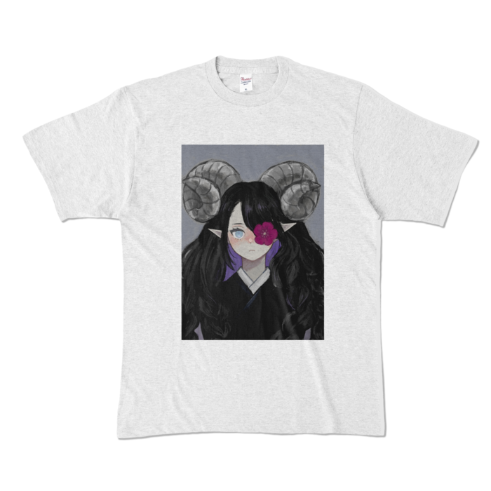 カラーTシャツ - XL - アッシュ (淡色)