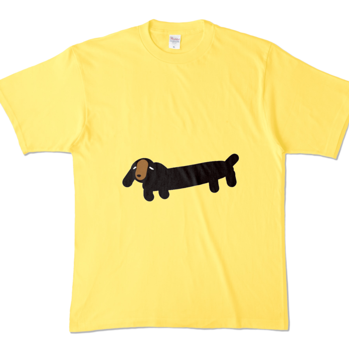 カラーTシャツ - XL - イエロー (濃色)