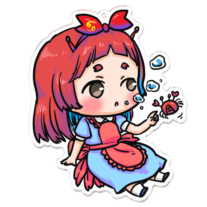 アクリルキーホルダー - 100 x 100 (mm)