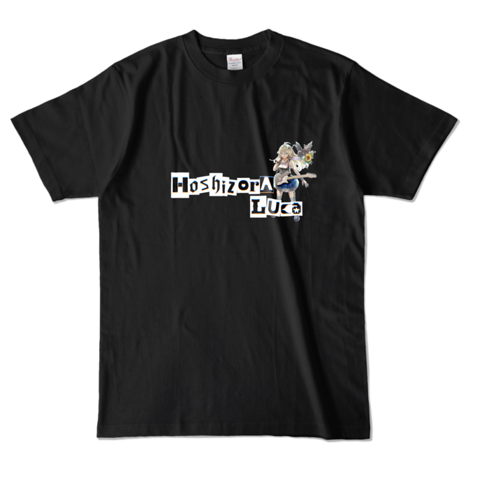 Hoshizora Luca 2024Summer-T - L - ブラック (濃色)