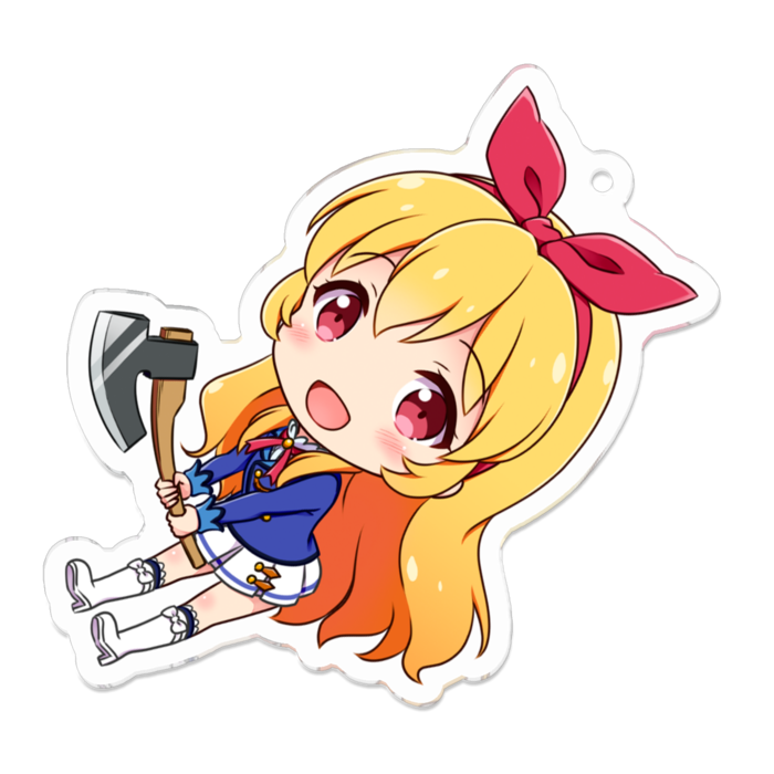 アクリルキーホルダー - 70 x 70 (mm)