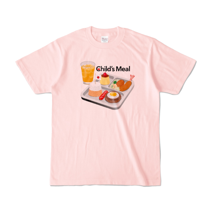 カラーTシャツ - S - ライトピンク (淡色)