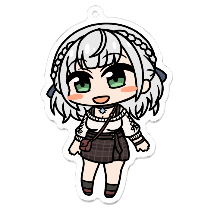 アクリルキーホルダー - 70 x 70 (mm)