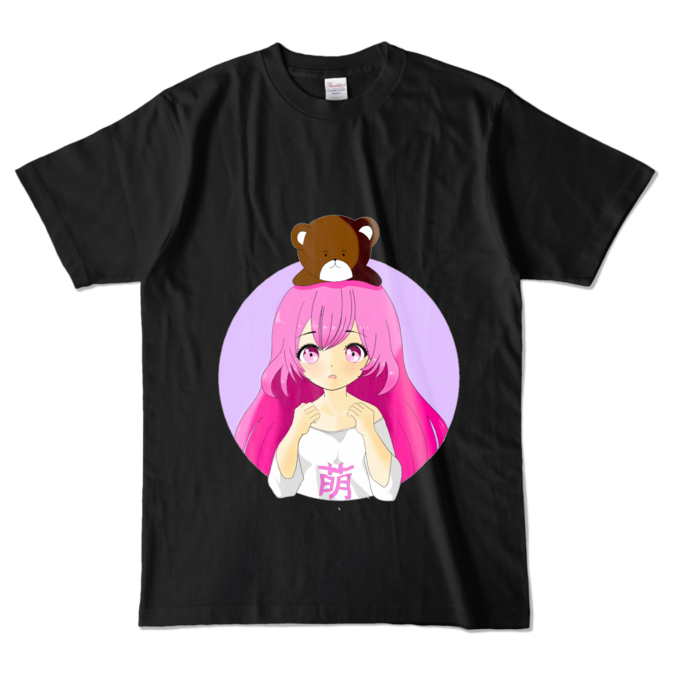 カラーTシャツ - L - ブラック (濃色)