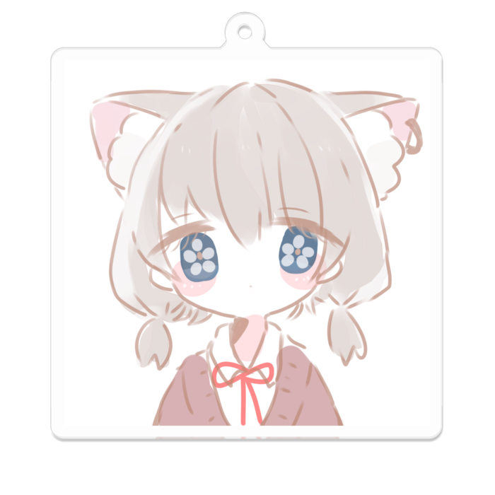 アクリルキーホルダー - 70 x 70 (mm)