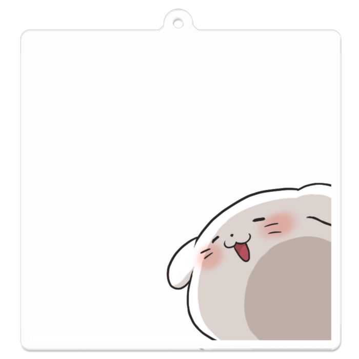 アクリルキーホルダー - 70 x 70 (mm)