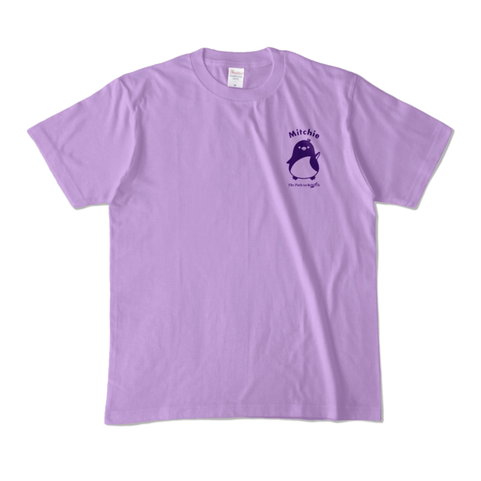 カラーTシャツ - M - ライトパープル (淡色)