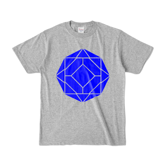 カラーTシャツ - S - 杢グレー (濃色)